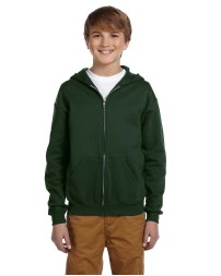 Jerzees 993B   Youth NuBlend Fleece Full-Zip Hooded Sweatshirt