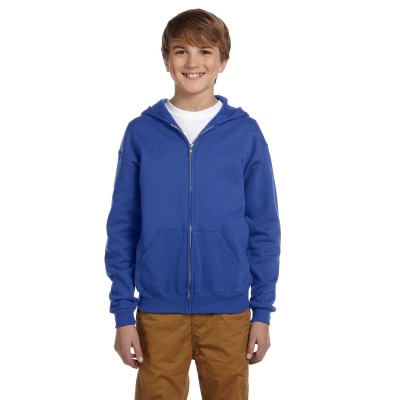 Jerzees 993B   Youth NuBlend Fleece Full-Zip Hooded Sweatshirt