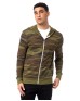 Alternative AA1970P   Men's Triblend Long-Sleeve Printed Full Zip Hoodie