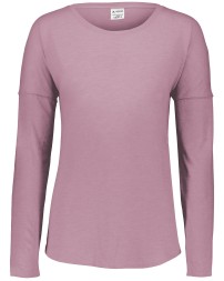 Augusta Sportswear AG3077   Ladies' Tri-Blend Long Slevee T-Shirt