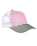 Authentic Pigment AP1919   Tri-Color Trucker Cap