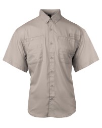 Burnside B2297   Men's Functional Short-Sleeve Fishing Shirt