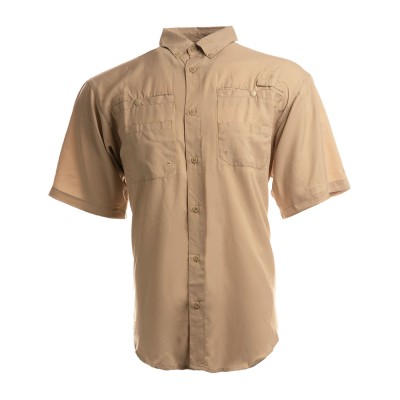 Burnside B2297   Men's Functional Short-Sleeve Fishing Shirt