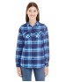 Burnside B5210   Ladies' Plaid Boyfriend Flannel Shirt