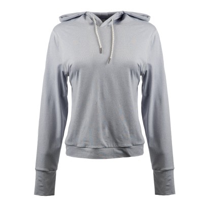 Burnside B5667 Ladies' Modest Crop Hooded Sweatshirt