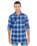 Burnside B8210   Men's Plaid Flannel Shirt