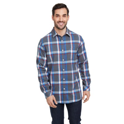 Burnside B8212   Woven Plaid Flannel With Biased Pocket