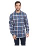 Burnside B8212   Woven Plaid Flannel With Biased Pocket