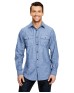 Burnside B8255   Mens Chambray Woven Shirt