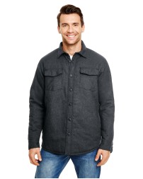 Burnside B8610   Adult Quilted Flannel Jacket