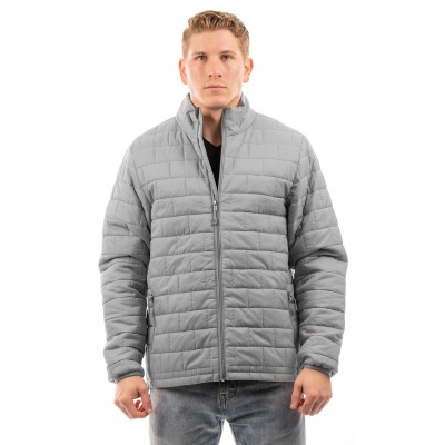 Burnside B8713   Adult Box Quilted Puffer Jacket