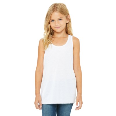 Bella + Canvas B8800Y   Youth Flowy Racerback Tank