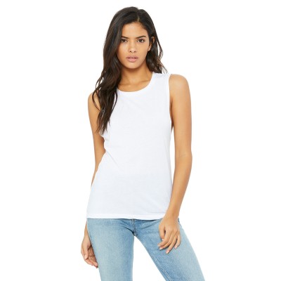 Bella + Canvas B8803   Ladies' Flowy Scoop Muscle Tank