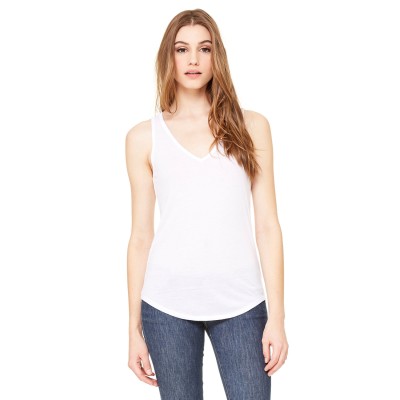 Bella + Canvas B8805   Ladies' Flowy V-Neck Tank