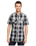 Burnside B9203   Mens Buffalo Plaid Woven Shirt