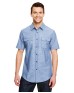 Burnside B9255   Mens Chambray Woven Shirt