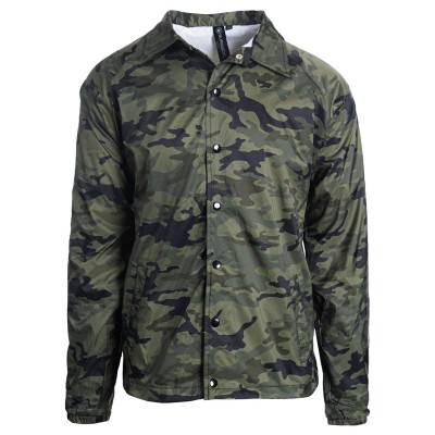 Burnside B9718   Men's Nylon Coaches Jacket