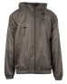 Burnside B9728   Men's Nylon Hooded Coaches Jacket