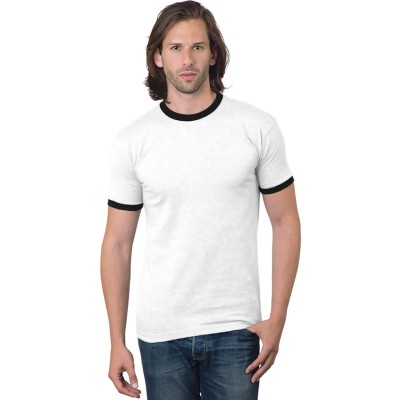 Bayside BA1801   Unisex Ringer T-Shirt