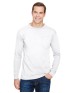 Bayside BA3055   Unisex Union-Made Long-Sleeve Pocket Crew T-Shirt