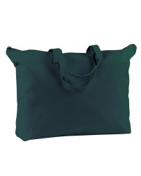 BAGedge BE009   Canvas Zippered Book Tote