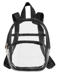 BAGedge BE268   Unisex Clear PVC Mini Backpack