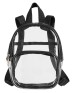 BAGedge BE268   Unisex Clear PVC Mini Backpack