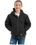 Berne BHJ61   Youth Highland Softstone Duck Hooded Jacket