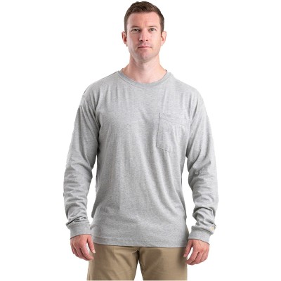 Berne BSM40T   Tall Performance Long-Sleeve Pocket T-Shirt