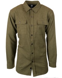 Burnside BU8200   Men's Solid Flannel Shirt