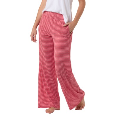 Boxercraft BW6615   Ladies' Evelyn Stripe Wide Leg Pant