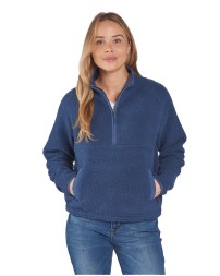 Boxercraft BW8501   Ladies' Everest Pile Fleece Half-Zip Pullover