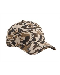 Big Accessories BX024   Structured Camo Hat