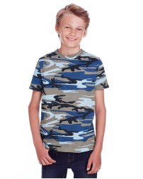 Code Five C52207   Youth Camo T-Shirt