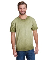 Tie-Dye CD1310   Adult Oil Wash T-Shirt