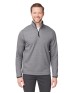 CORE365 CE73 Men's Venture Heathered Stripe Quarter-Zip