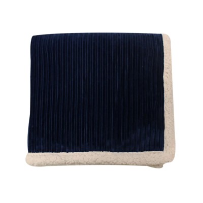 Kanata Blanket CORD   Corduroy Lambswool Throw Blanket