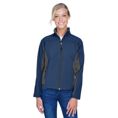 Devon & Jones D997W   Ladies' Soft Shell Colorblock Jacket