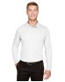 Devon & Jones DG20L   CrownLux Performance Men's Plaited Long Sleeve Polo