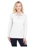 Devon & Jones DG20LW   CrownLux Performance Ladies' Plaited Long Sleeve Polo