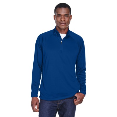 Devon & Jones DG440   Men's Stretch Tech-Shell Compass Quarter-Zip