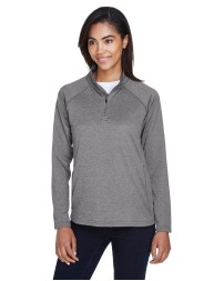 Devon & Jones DG440W   Ladies' Stretch Tech-Shell Compass Quarter-Zip