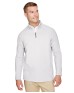 Devon & Jones DG480   CrownLux Performance Men's Clubhouse Micro-Stripe Quarter-Zip