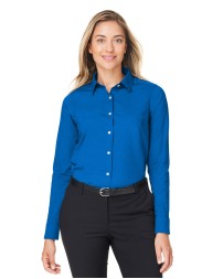 Devon  Jones DG505W CrownLux Performance Ladies' Spencer Poplin Shirt