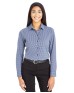 Devon & Jones DG535W   CrownLux Performance Ladies' Tonal Mini Check Woven Shirt