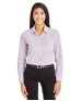 Devon & Jones DG540W   CrownLux Performance Ladies' Micro Windowpane Woven Shirt