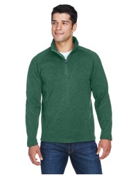 Devon & Jones DG792   Adult Bristol Sweater Fleece Quarter-Zip