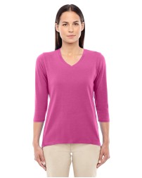 Devon & Jones DP184W   Ladies' Perfect Fit Bracelet-Length V-Neck Top