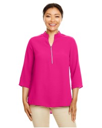 Devon & Jones DP611W   Ladies' Perfect Fit  3/4-Sleeve Crepe Tunic