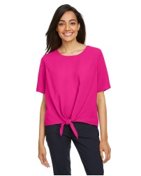 Devon & Jones DP617W   Ladies' Perfect Fit Tie-Front Blouse